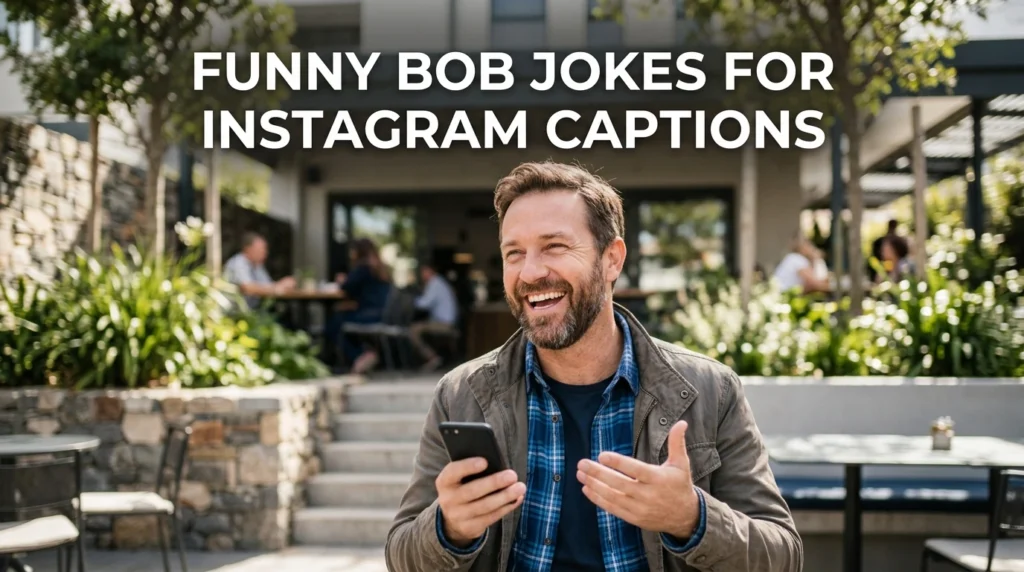 Funny Bob Jokes For Instagram Captions