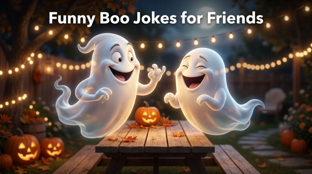 Funny Boo Jokes for Friends