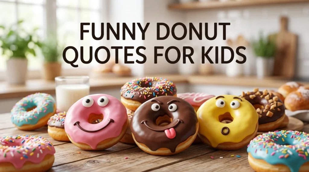 Funny Donut Quotes For Kids