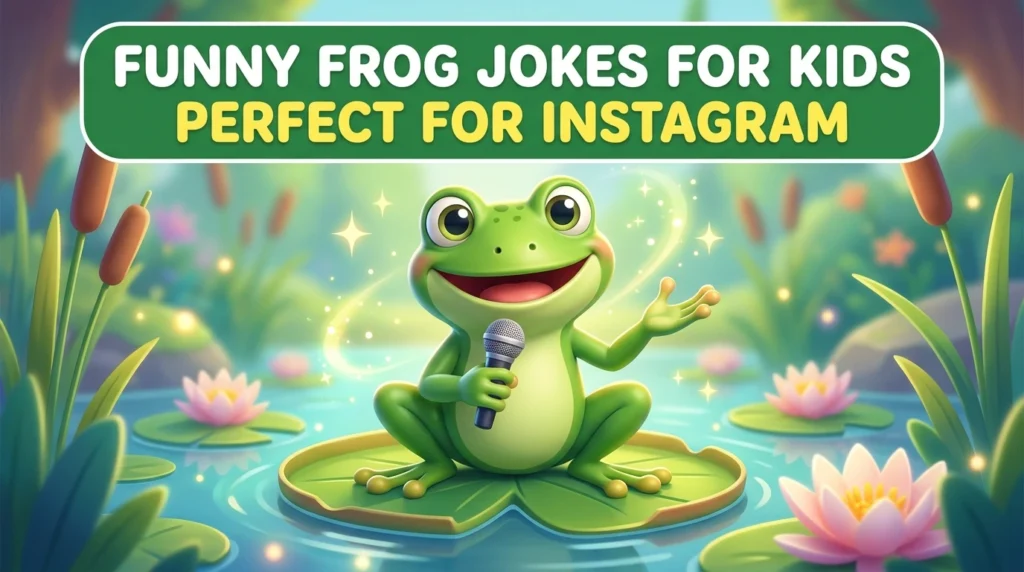 Funny Frog Jokes For Kids Perfect For Instagram
