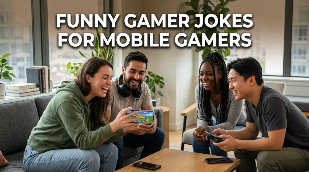Funny Gamer Jokes for Mobile Gamers