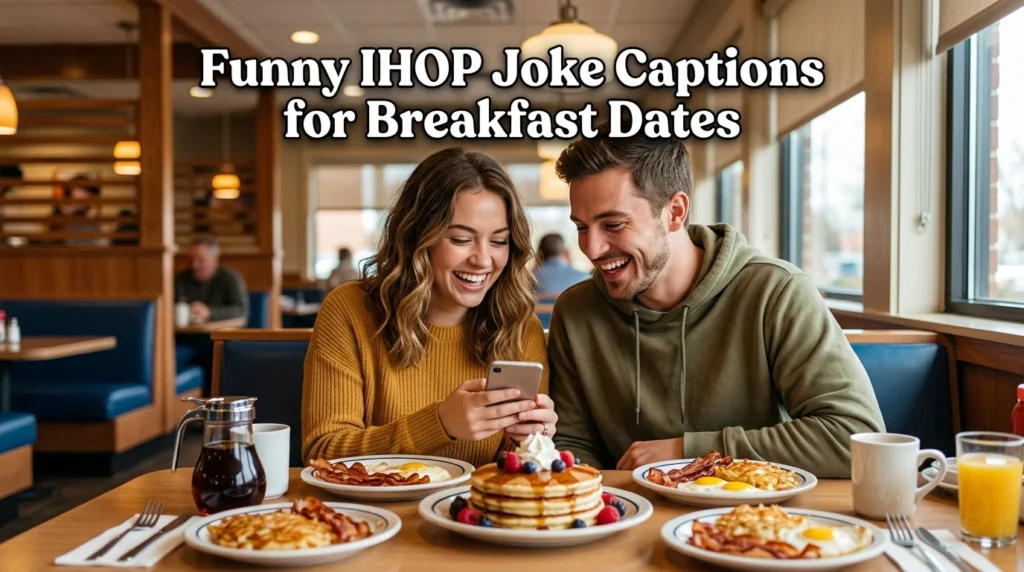 Funny IHOP Joke Captions for Breakfast Dates