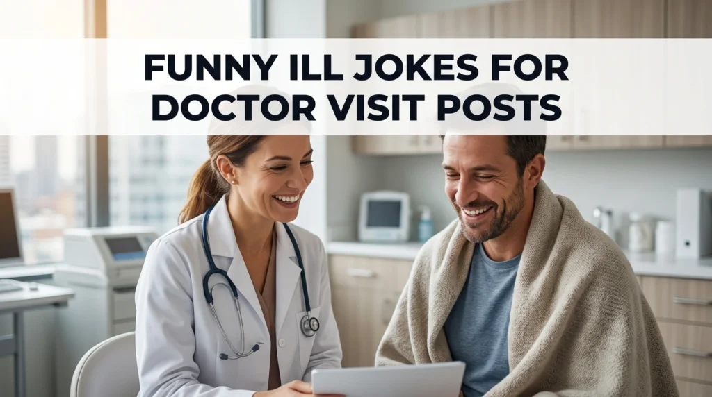 Funny Ill Jokes for Doctor Visit Posts