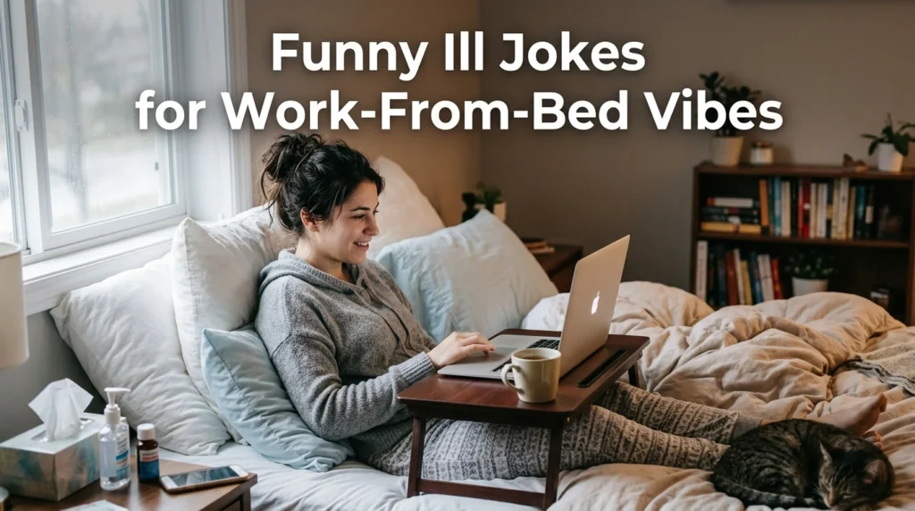 Funny Ill Jokes for Work-From-Bed Vibes