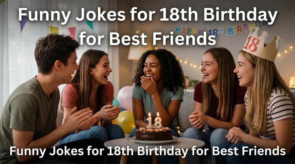 Funny Jokes for 18th Birthday for Best Friends