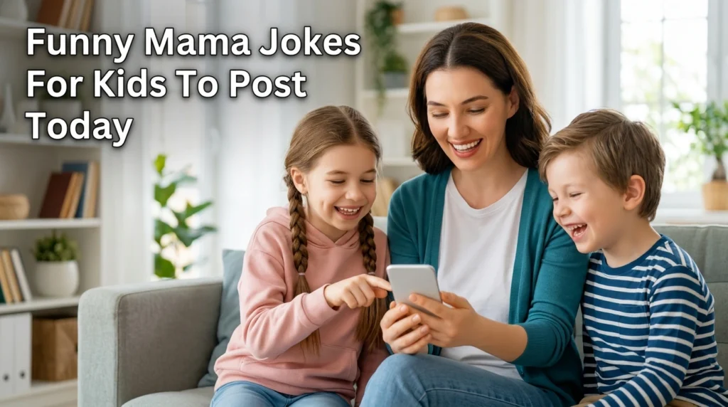 Funny Mama Jokes For Kids To Post Today