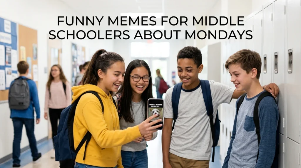 Funny Memes For Middle Schoolers About Mondays