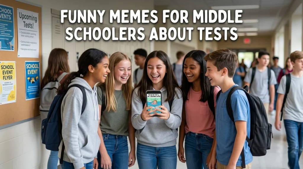 Funny Memes For Middle Schoolers About Tests