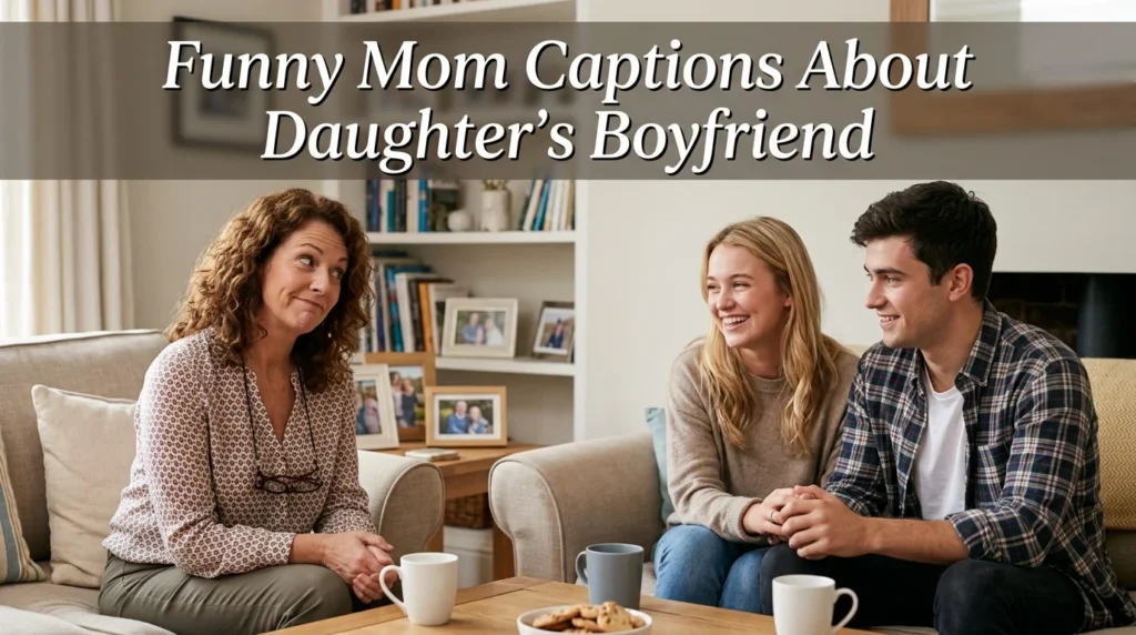 Funny Mom Captions About Daughter's Boyfriend