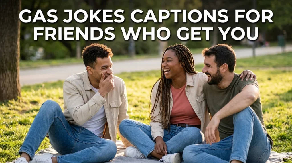 Gas Jokes Captions for Friends Who Get You