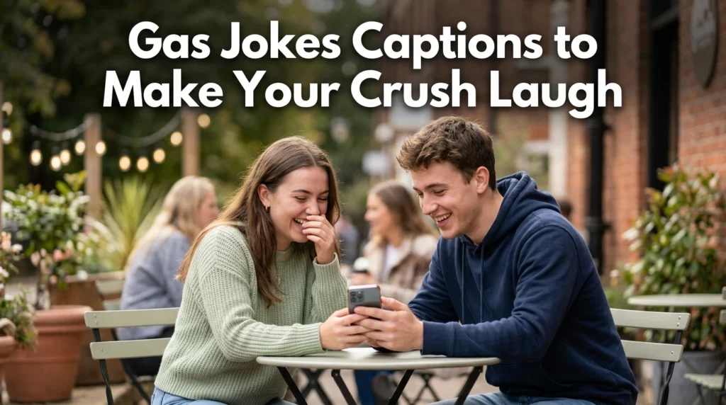 Gas Jokes Captions to Make Your Crush Laugh