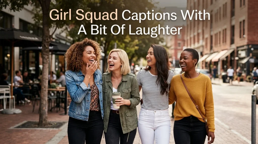 Girl Squad Captions With A Bit Of Laughter