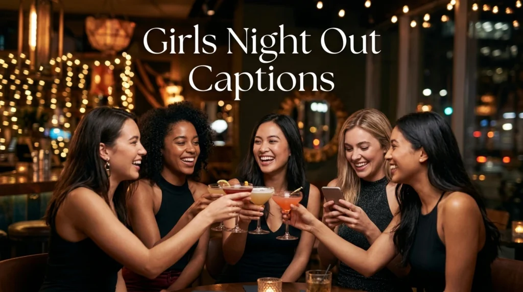 Girls Night Out Captions