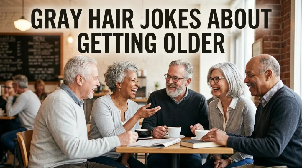 Gray Hair Jokes About Getting Older