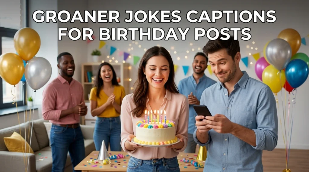 Groaner Jokes Captions for Birthday Posts