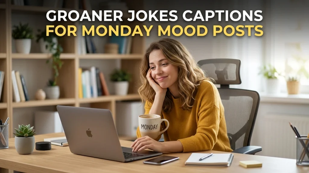 Groaner Jokes Captions for Monday Mood Posts