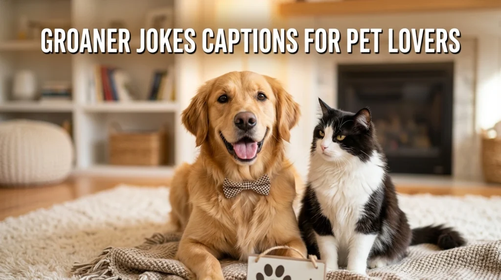 Groaner Jokes Captions for Pet Lovers