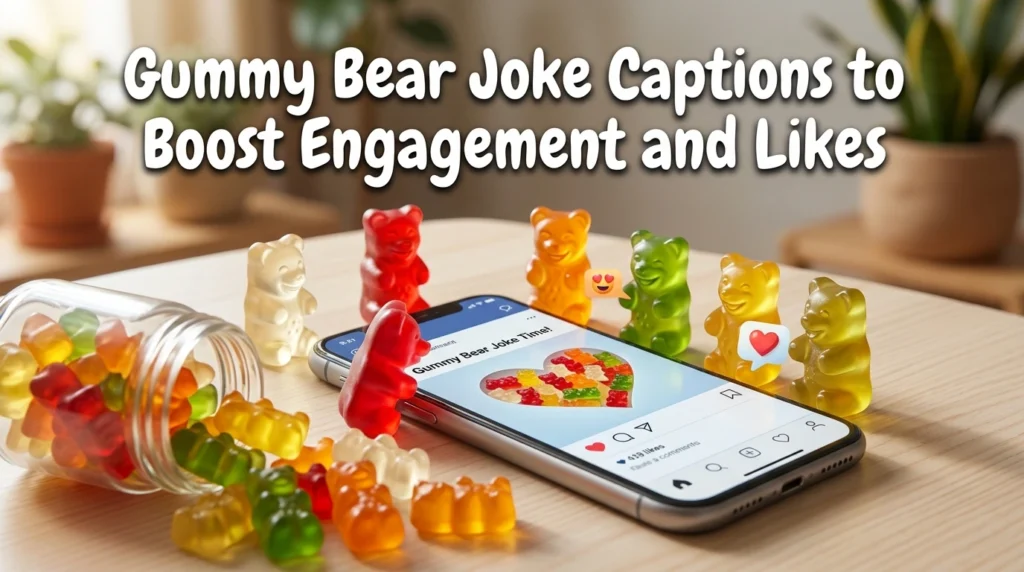 Gummy Bear Joke Captions to Boost Engagement and Likes