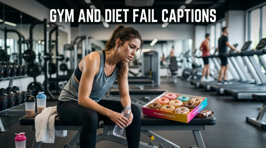 Gym and Diet Fail Captions