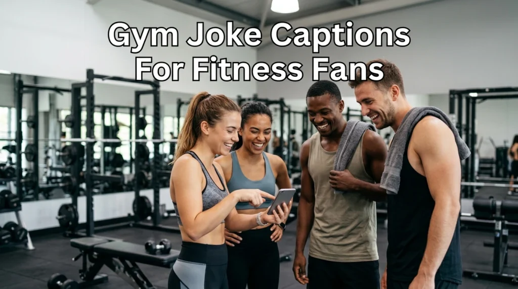 Gym Joke Captions For Fitness Fans
