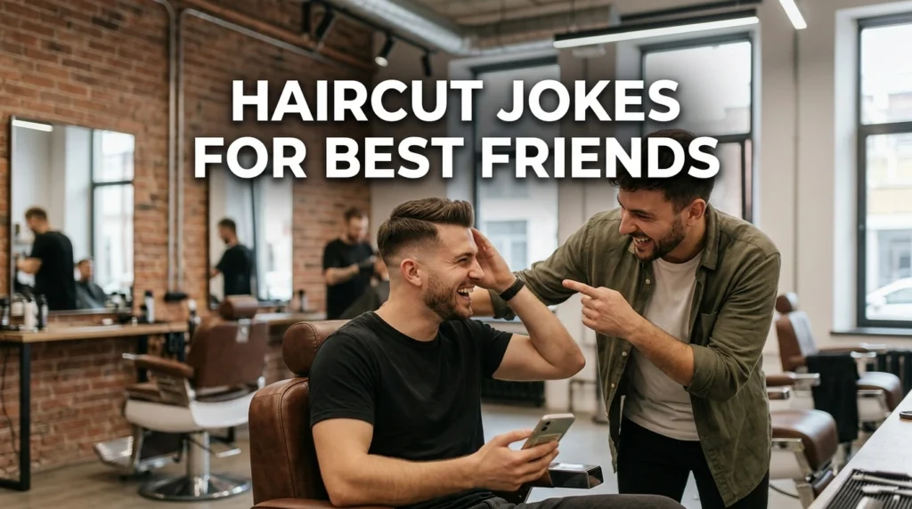 Haircut Jokes for Best Friends
