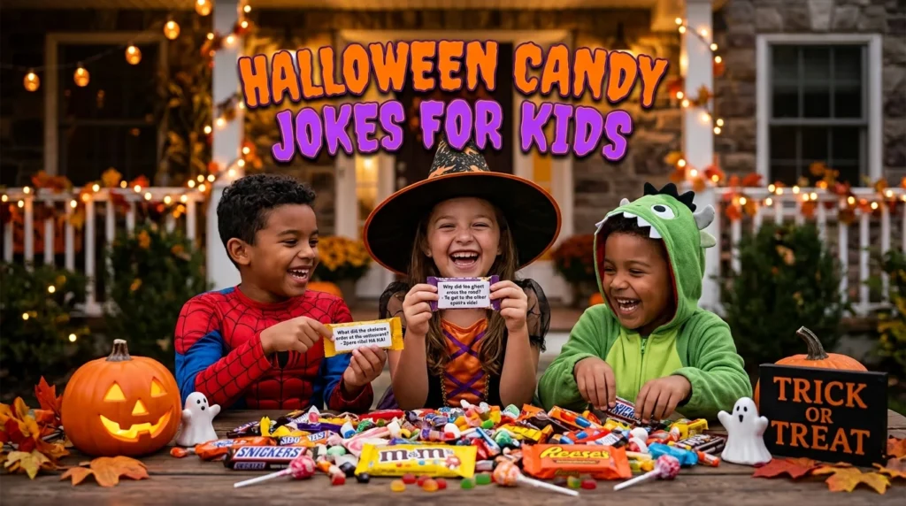 Halloween Candy Jokes for Kids