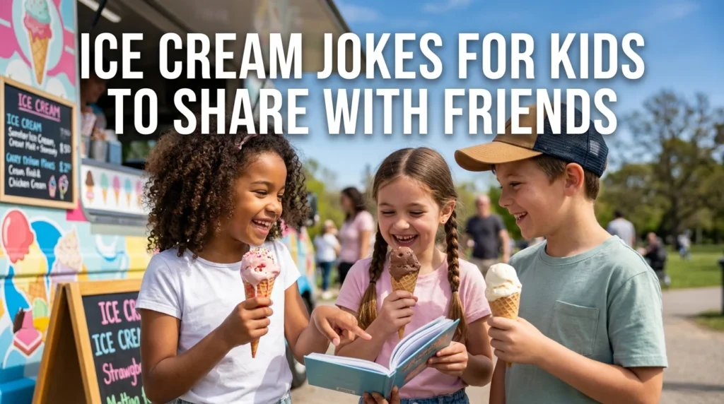 Ice Cream Jokes For Kids To Share With Friends
