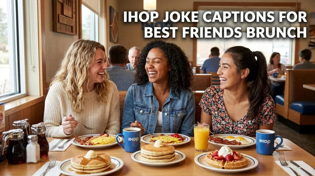 IHOP Joke Captions for Best Friends Brunch