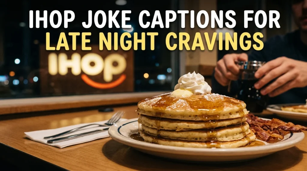 IHOP Joke Captions for Late Night Cravings
