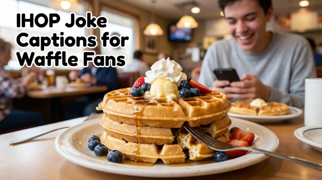 IHOP Joke Captions for Waffle Fans