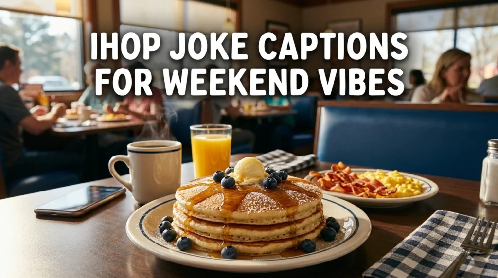 IHOP Joke Captions for Weekend Vibes