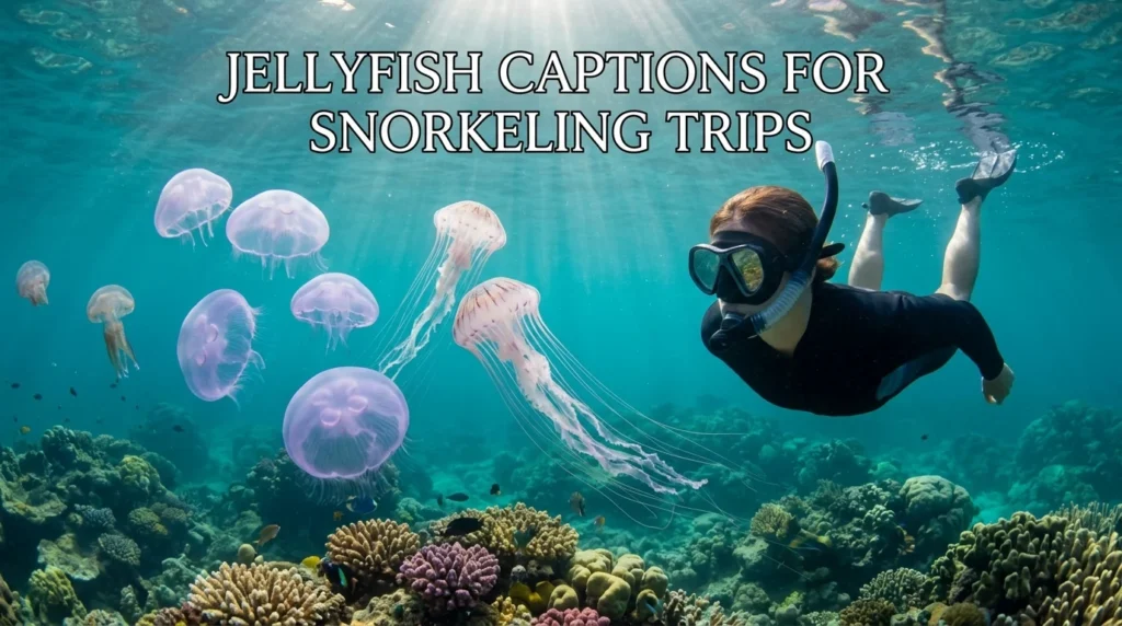 Jellyfish Captions for Night Swims