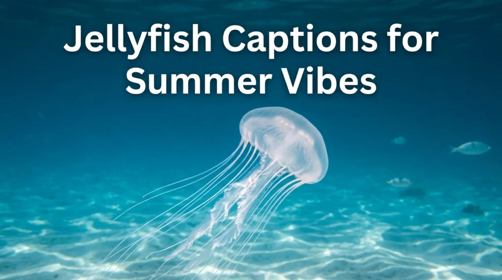 Jellyfish Captions for Summer Vibes