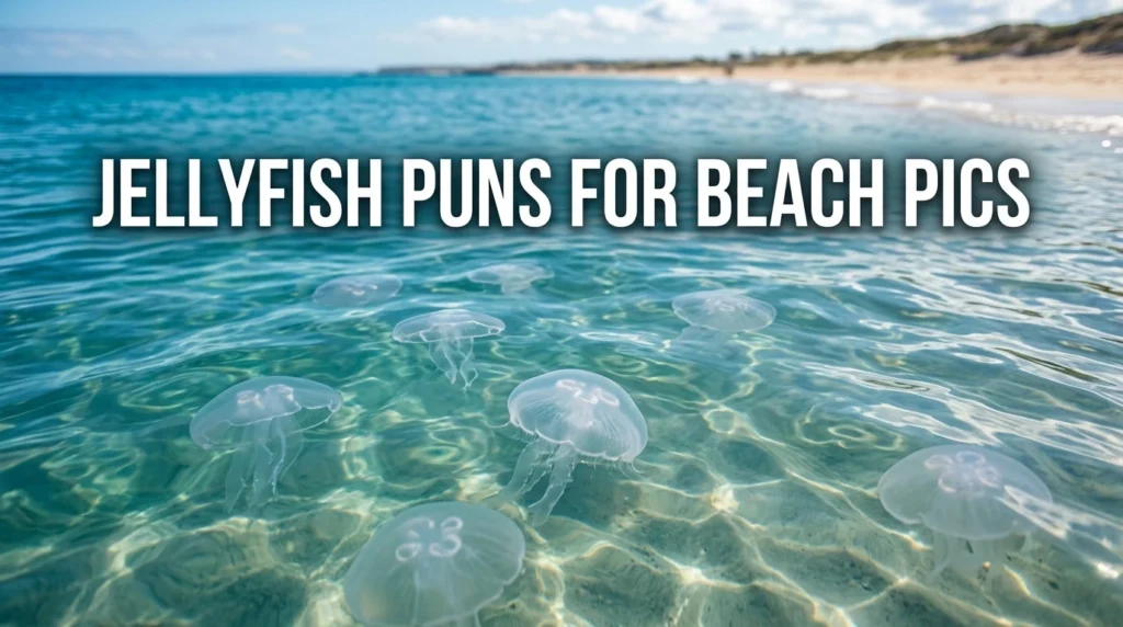 Jellyfish Puns for Beach Pics