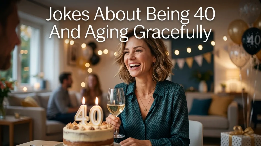 Jokes About Being 40 And Aging Gracefully