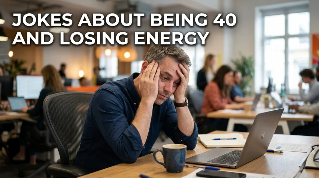 Jokes About Being 40 And Losing Energy