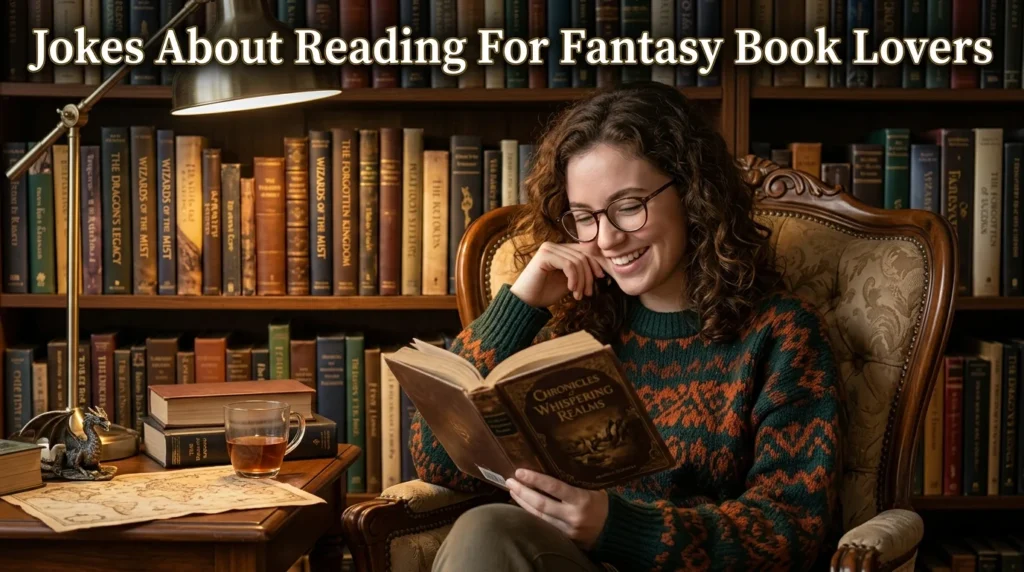 Jokes About Reading For Fantasy Book Lovers
