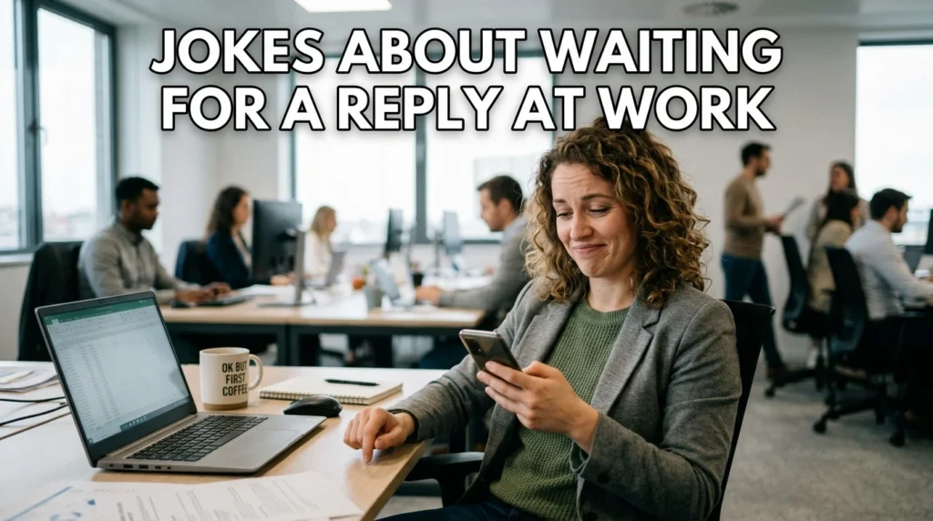 Jokes About Waiting For A Reply At Work