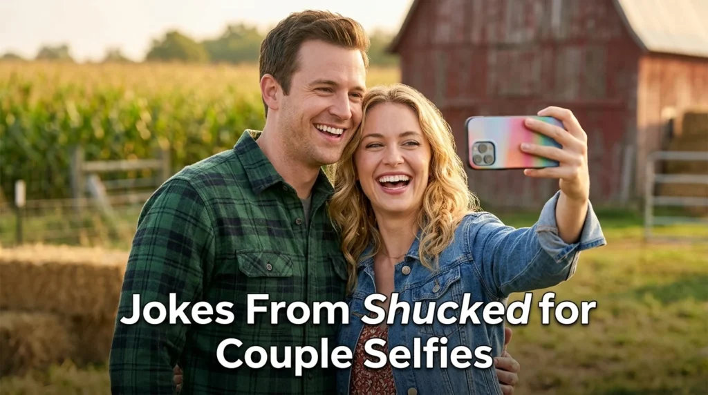 Jokes From Shucked for Couple Selfies