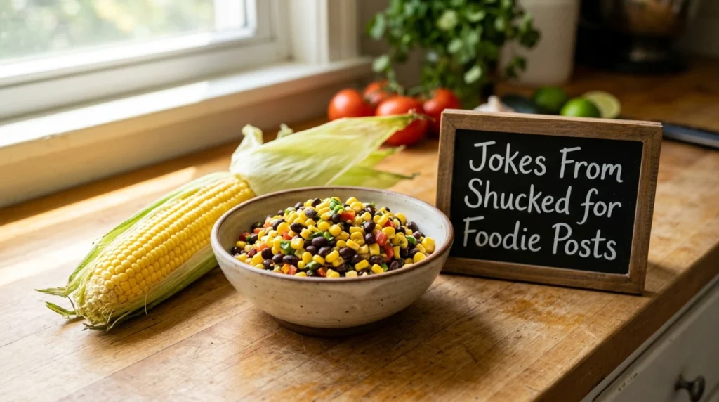 Jokes From Shucked for Foodie Posts