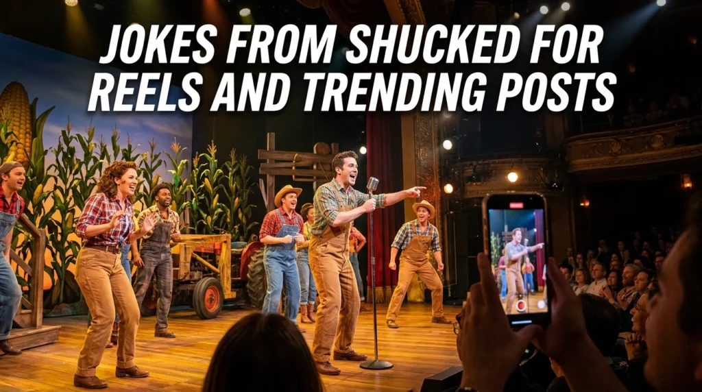 Jokes From Shucked for Reels and Trending Posts