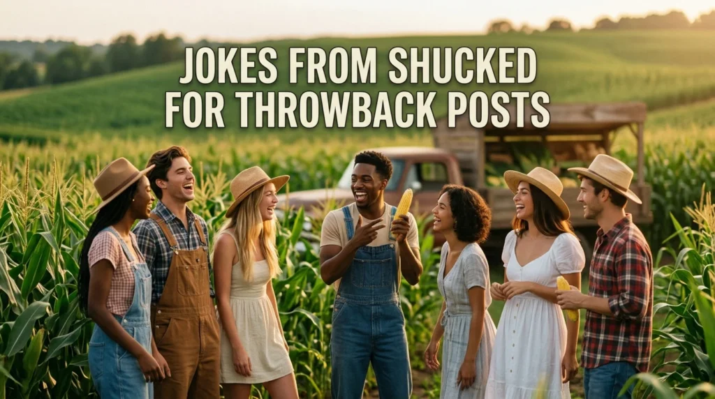Jokes From Shucked for Throwback Posts