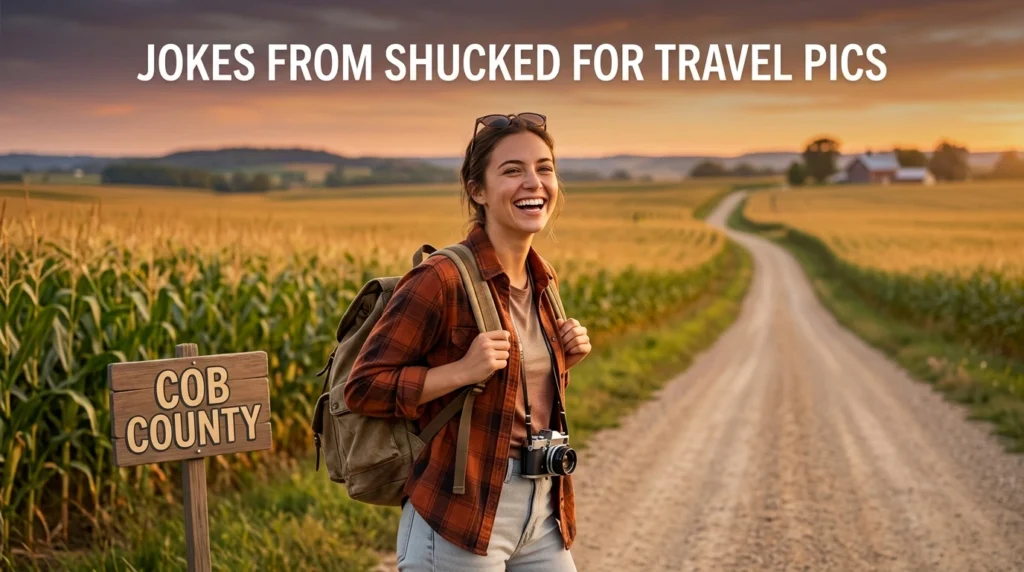 Jokes From Shucked for Travel Pics