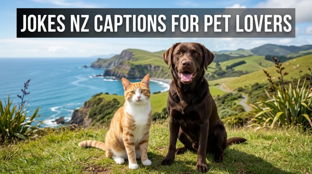 Jokes NZ Captions For Pet Lovers