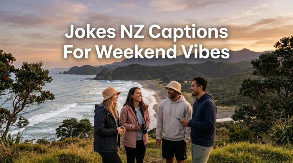 Jokes NZ Captions For Weekend Vibes