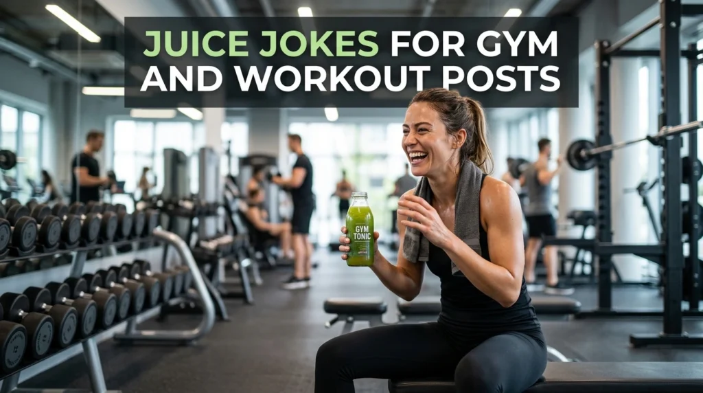 Juice Jokes for Gym and Workout Posts