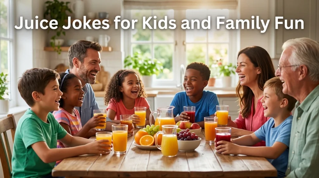 Juice Jokes for Kids and Family Fun