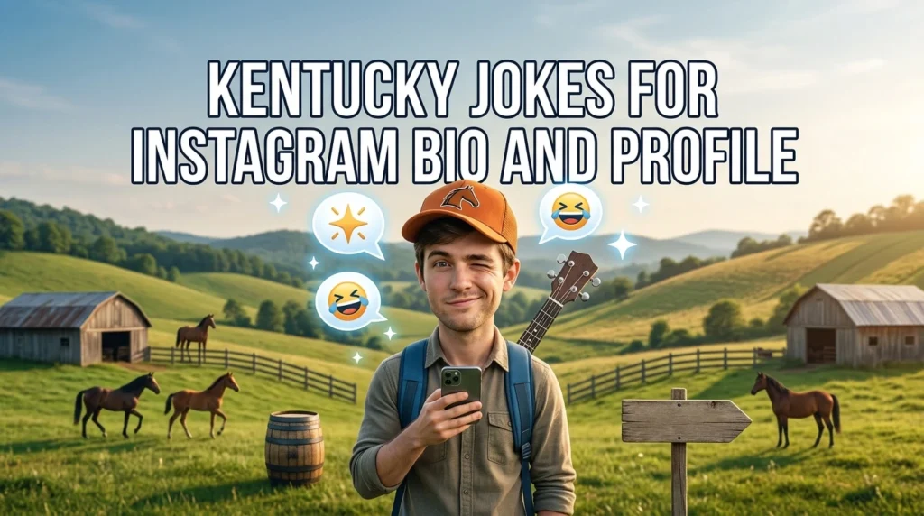 Kentucky Jokes For Instagram Bio And Profile