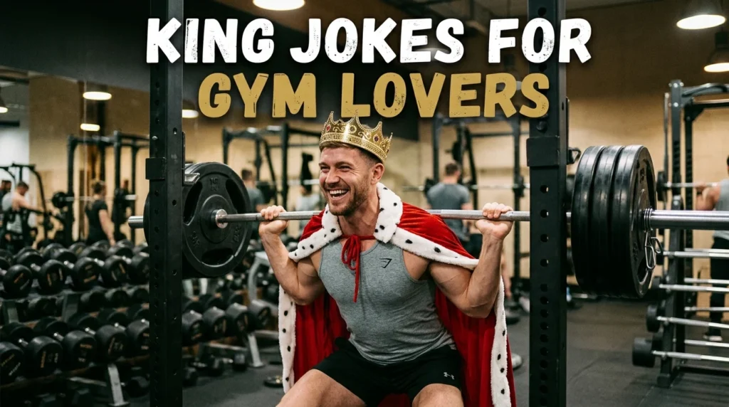 King Jokes for Gym Lovers