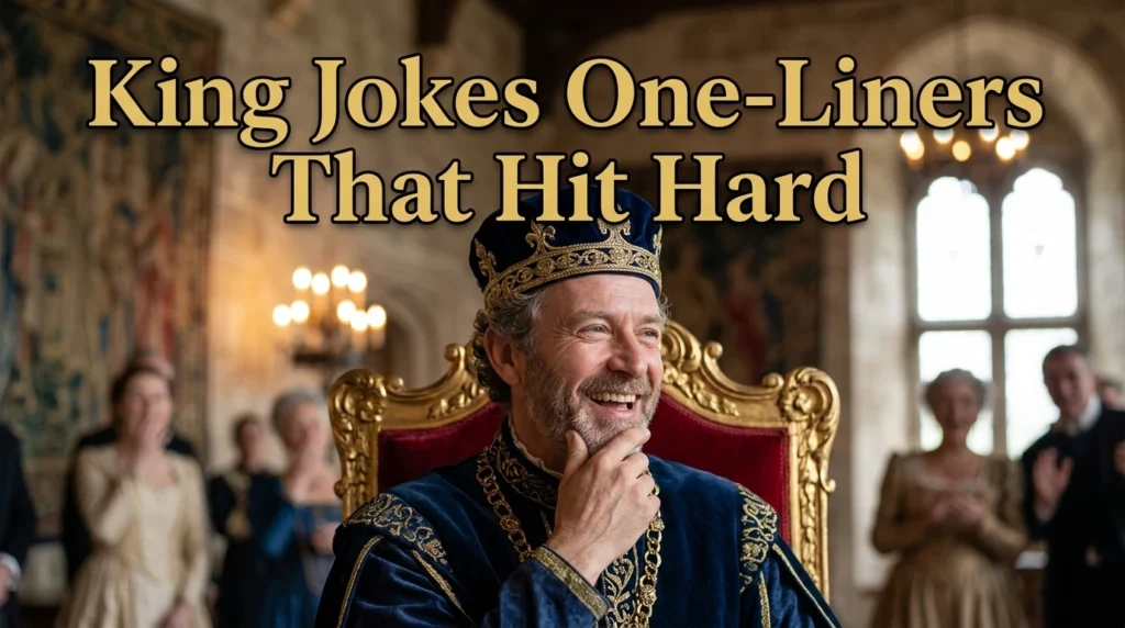 King Jokes One-Liners That Hit Hard